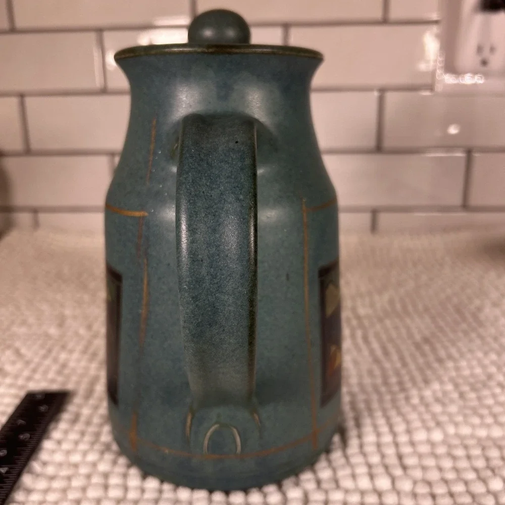 Handmade Pottery Teapot by Paul Laird Green 8
